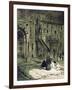 In the Mosque of the Sultan Hassan, Cairo, Egypt, 1928-Louis Cabanes-Framed Giclee Print