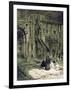 In the Mosque of the Sultan Hassan, Cairo, Egypt, 1928-Louis Cabanes-Framed Giclee Print