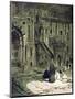 In the Mosque of the Sultan Hassan, Cairo, Egypt, 1928-Louis Cabanes-Mounted Giclee Print