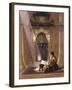 In the Mosque-Carl Friedrich Heinrich Werner-Framed Giclee Print