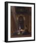 In the Mosque-Carl Friedrich Heinrich Werner-Framed Giclee Print