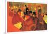 In the Moulin Rouge-Henri de Toulouse-Lautrec-Framed Art Print