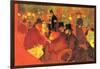 In the Moulin Rouge-Henri de Toulouse-Lautrec-Framed Art Print