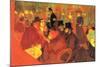 In The Moulin Rouge-Henri de Toulouse-Lautrec-Mounted Art Print