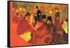 In The Moulin Rouge-Henri de Toulouse-Lautrec-Framed Stretched Canvas