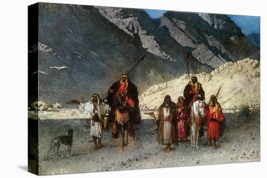 In the Mountains, 1870s-Leon Joseph Florentin Bonnat-Stretched Canvas