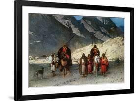 In the Mountains, 1870s-Leon Joseph Florentin Bonnat-Framed Giclee Print