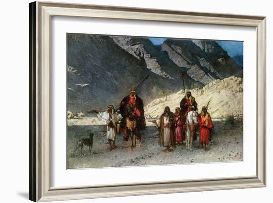 In the Mountains, 1870s-Leon Joseph Florentin Bonnat-Framed Giclee Print