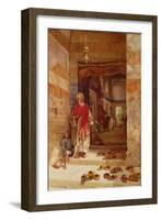In the Name of the Prophet, Alms! 1877-Charles Robertson-Framed Giclee Print
