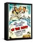 In the Navy, Dick Powell, the Andrews Sisters, Bud Abbott, Lou Costello on Midget Window Card, 1941-null-Framed Stretched Canvas