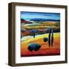 In the Now-Maya Green-Framed Art Print