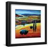 In the Now-Maya Green-Framed Art Print