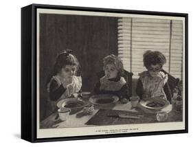 In the Nursery, Tottie, Tot and Toozles-null-Framed Stretched Canvas