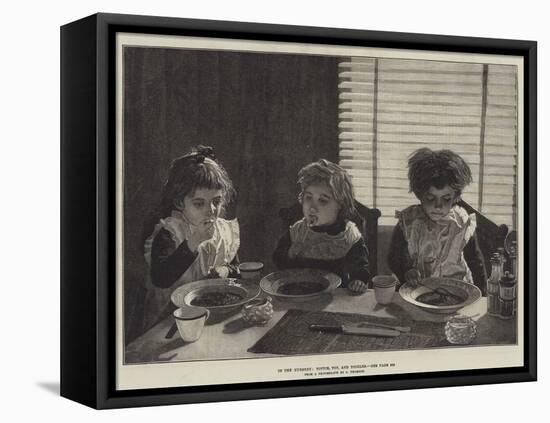 In the Nursery, Tottie, Tot and Toozles-null-Framed Stretched Canvas