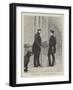 In the Old Days, Emperor and Chancellor-null-Framed Giclee Print