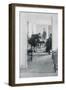 In the Old Raleigh Tavern, Illustration from "At Home in Virginia" by Woodrow Wilson-Howard Pyle-Framed Giclee Print