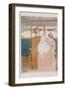 In the Omnibus. 1890-91-Mary Cassatt-Framed Giclee Print