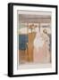 In the Omnibus. 1890-91-Mary Cassatt-Framed Giclee Print