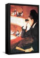 In The Opera-Mary Cassatt-Framed Stretched Canvas