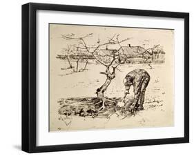 In the Orchard 1883-Vincent van Gogh-Framed Giclee Print