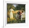 In the Orchard, 1891-Edmund Charles Tarbell-Framed Art Print