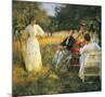In the Orchard, 1891-Edmund Charles Tarbell-Mounted Art Print