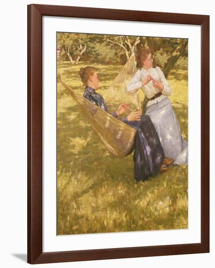 In the Orchard, 1893-Henry Herbert La Thangue-Framed Giclee Print