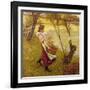 In the Orchard, Haylands, Graffham-Henry Herbert La Thangue-Framed Giclee Print