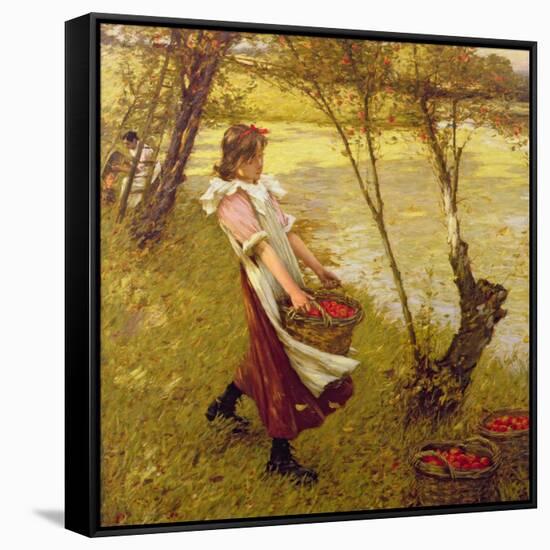 In the Orchard, Haylands, Graffham-Henry Herbert La Thangue-Framed Stretched Canvas