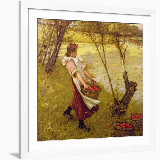 In the Orchard, Haylands, Graffham-Henry Herbert La Thangue-Framed Giclee Print