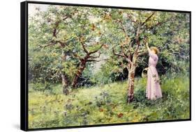 In the Orchard-Walter Boodle-Framed Stretched Canvas