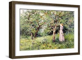 In the Orchard-Walter Boodle-Framed Giclee Print