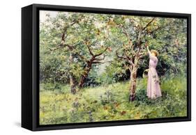 In the Orchard-Walter Boodle-Framed Stretched Canvas
