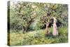 In the Orchard-Walter Boodle-Stretched Canvas