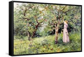 In the Orchard-Walter Boodle-Framed Stretched Canvas