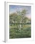 In the Orchard-Lucien Frank-Framed Giclee Print