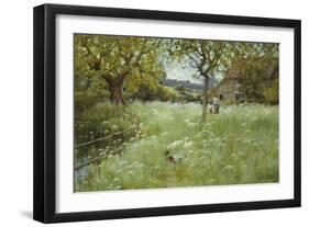 In the Orchard-Valentine Davis-Framed Giclee Print