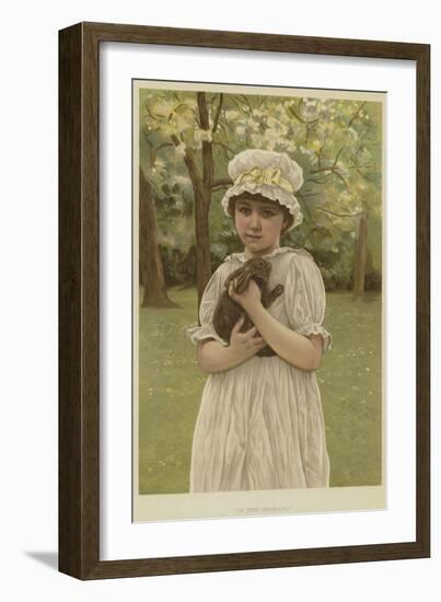 In the Orchard-Edward Killingworth Johnson-Framed Giclee Print