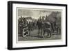 In the Paddock, a Sale of Brood-Mares and their Foals-John Charlton-Framed Giclee Print
