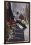 In the Painter's Studio-Konstantin Alexeyevich Korovin-Framed Giclee Print