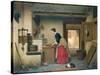 In the Pantry, 1868-Carel Jozeph Grips-Stretched Canvas