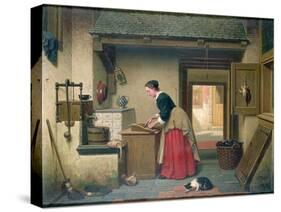 In the Pantry, 1868-Carel Jozeph Grips-Stretched Canvas