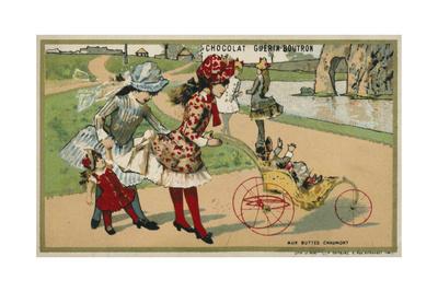 'In the Parc Des Buttes Chaumont, Paris' Giclee Print | AllPosters.com