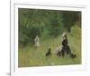 In the Park, 1874-Berthe Morisot-Framed Giclee Print