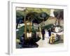 In the Park, 1922-Anthony Angarola-Framed Giclee Print