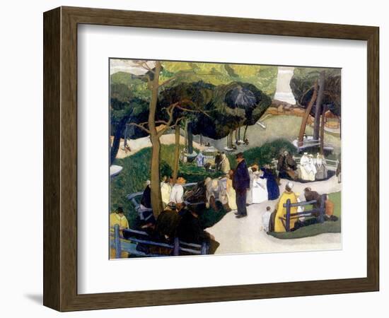 In the Park, 1922-Anthony Angarola-Framed Giclee Print