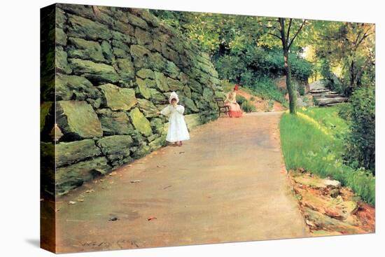 In the Park - a Byway-William Merritt Chase-Stretched Canvas
