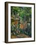 In the Park at Chateau Noir, 1898-1900-Paul Cézanne-Framed Giclee Print