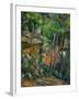 In the Park at Chateau Noir, 1898-1900-Paul Cézanne-Framed Giclee Print