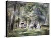 In the Park at Saint-Cloud, 1866-Pierre-Auguste Renoir-Stretched Canvas